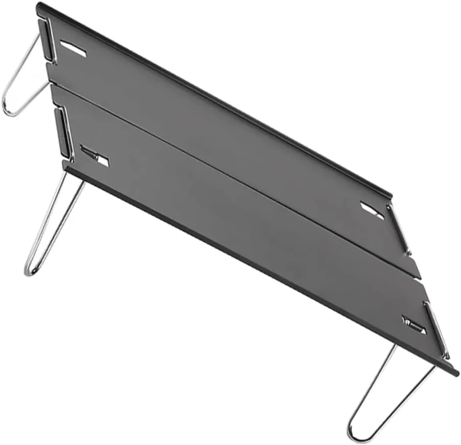 Folding Picnic Desk Aluminum Alloy Outdoor Table Easy to Store for Hiking Beach Party