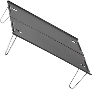 Folding Picnic Desk Aluminum Alloy Outdoor Table Easy to Store for Hiking Beach Party