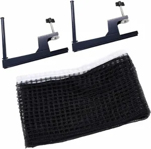 Folding Pingpong Meshes Net Clip Indoor and Outdoor Table Tennis Net and Post Set for Training Competition Game Playing