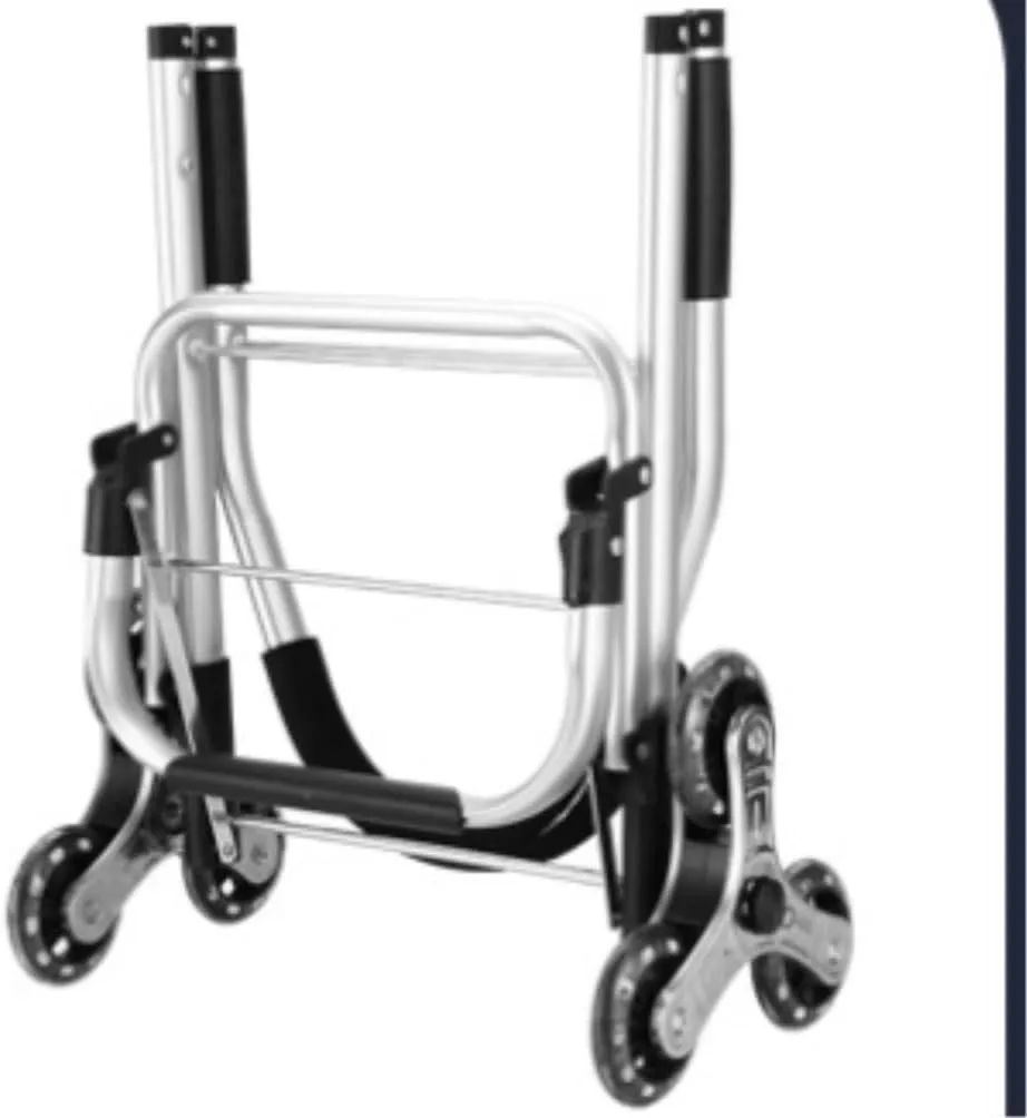 Folding Shopping Cart, Shopping Cart Foldable Shopping Trolleys Foldable Utility Cart with Climb Stairs Wheels and Elastic Rope Grocery Utility Carts(Color:C), 89*44cm