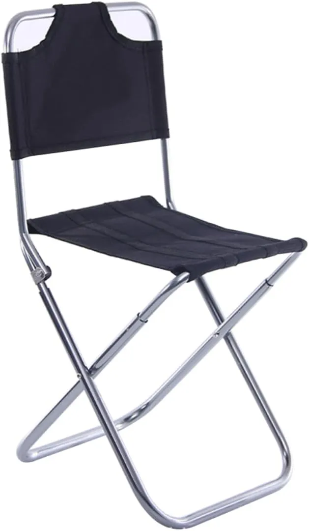 Folding Stool Collapsible Aluminum Outdoor Portable Lightweight for Camping Fishing Hiking Travel