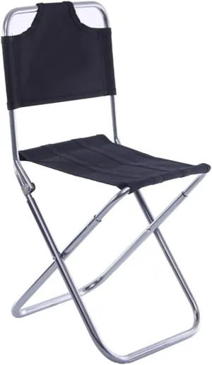 Folding Stool Collapsible Aluminum Outdoor Portable Lightweight for Camping Fishing Hiking Travel