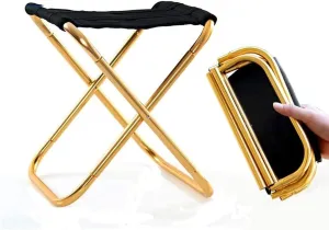 Folding Stool, Portable Outdoor Chair, Art ing Chair, Ultralight, Fishing Chair, Camping Chair, Stool Beach Lounger