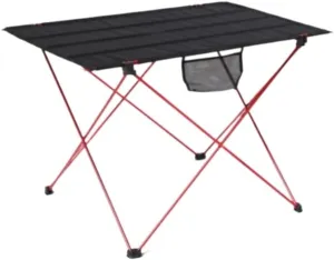 Folding Table Camping Table Picnic Table Camping Folding Table Camping Table with Aluminum Table Top Folding Table Easy to Carry Foldable Table Portable Outdoor Table