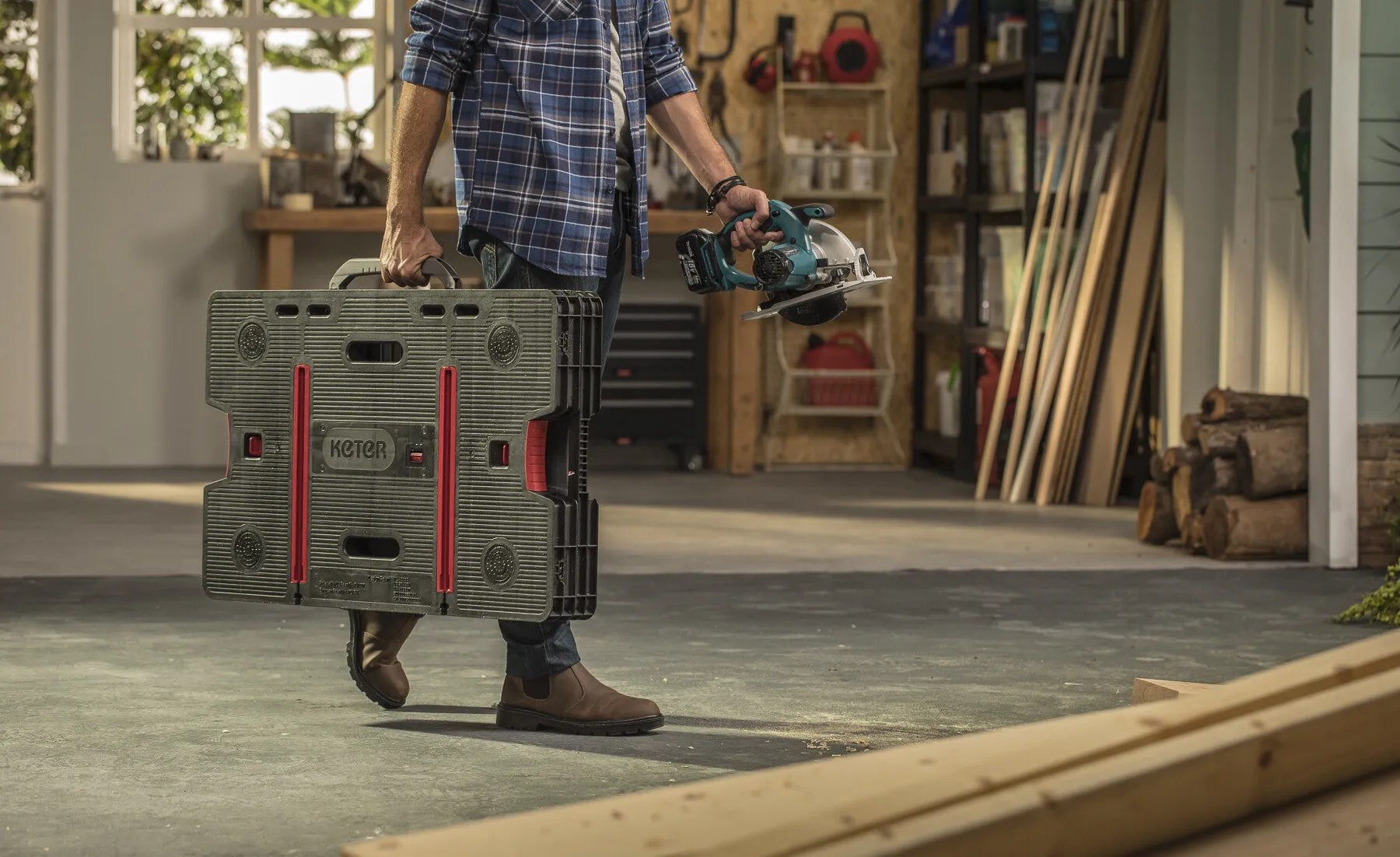 Folding Work Table