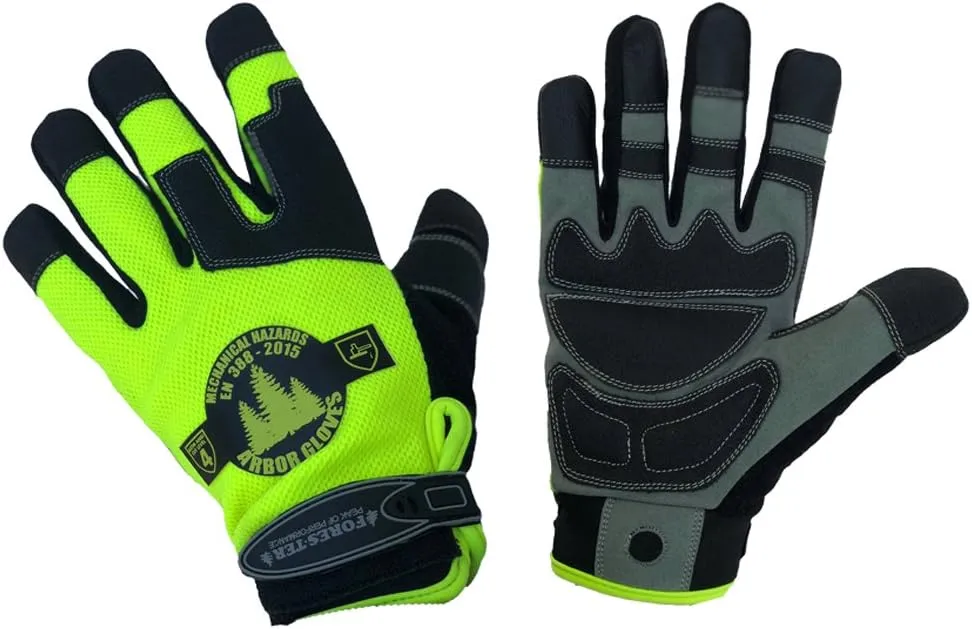 FORESTER Hi-Vis Arborist Rope Climbing Glove