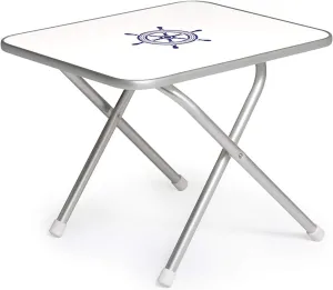 FORMA MARINE Boat Table Folding 23.2" x 18.9" x 19.3" Height Marine Aluminum Yacht Deck Furniture M500