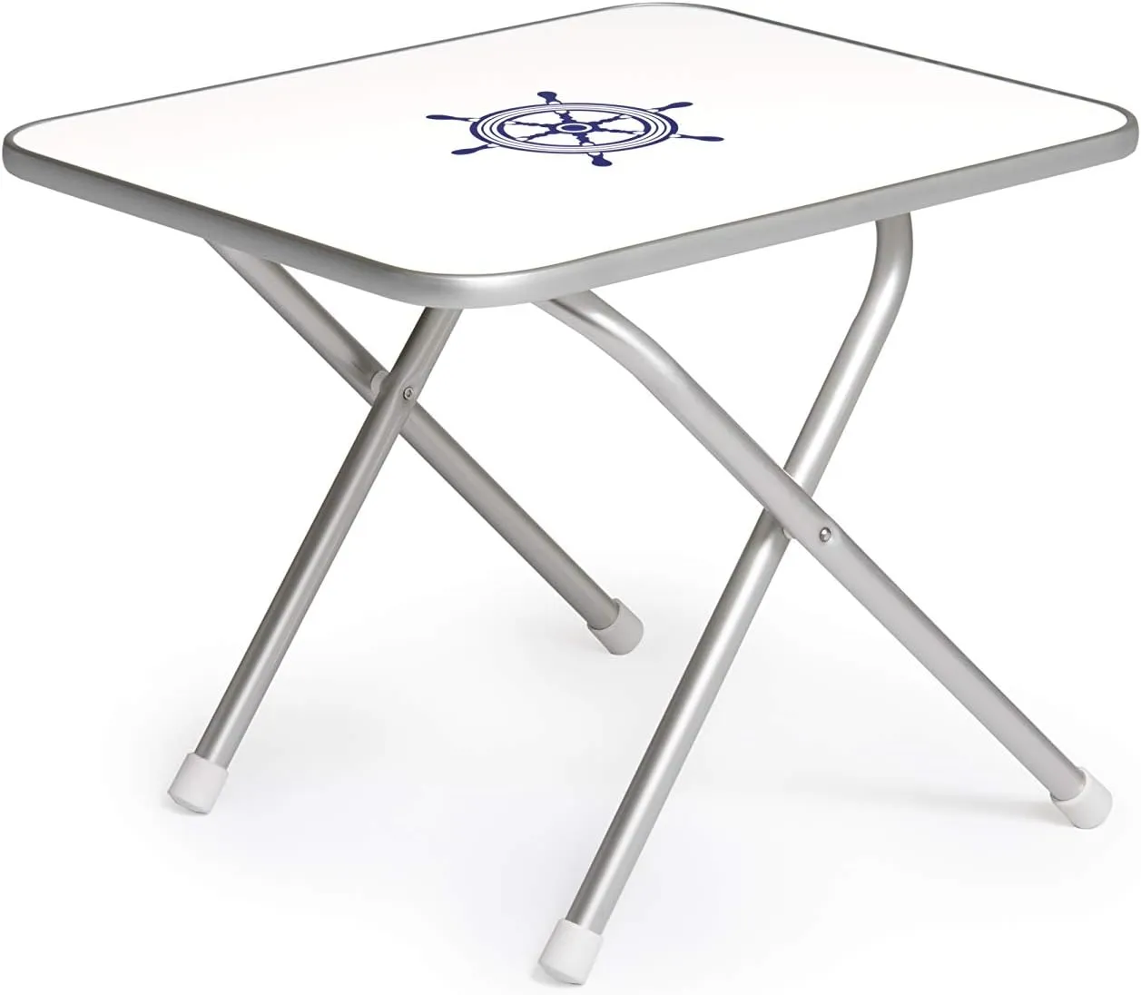 FORMA MARINE Boat Table Folding 23.2" x 18.9" x 19.3" Height Marine Aluminum Yacht Deck Furniture M500