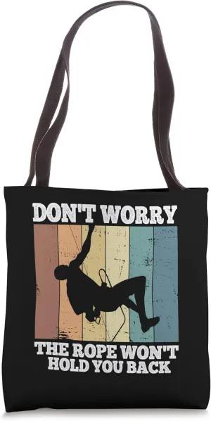 Free Climbing Boulder Tote Bag