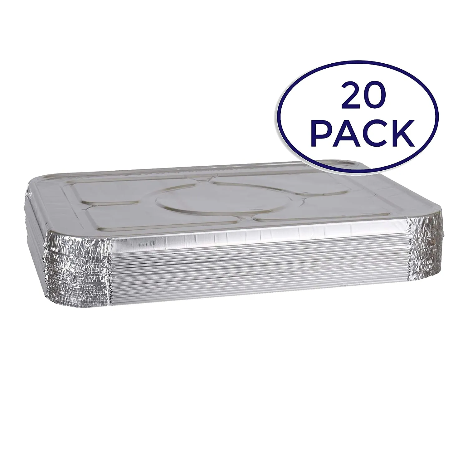 FULL SIZE STEAM TABLE FOIL LIDS (MEDIUM, DEEP, SHALLOW)