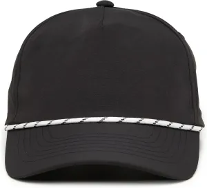 Funky Junque Performance Golf Rope Hat for Men Mid-Crown Trucker Snapback Cap Vintage Caps for Golf and Everyday Style