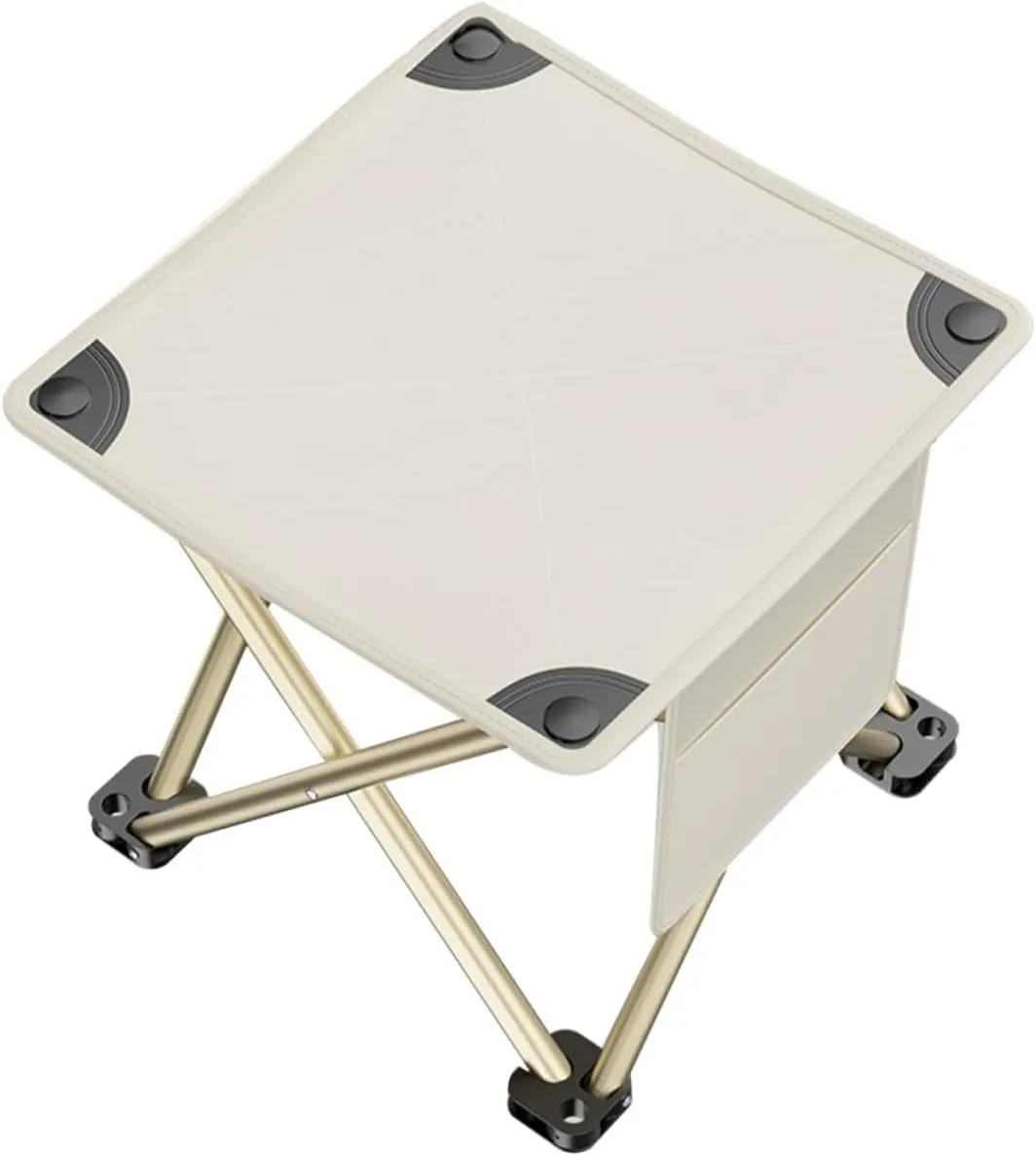GALPADA Portable Folding Chair Lightweight Multi Use Camping Stool for Outdoor Events BBQ and Picnics Compact Travel Footrest with Enhanced Durability and High Load Capacity