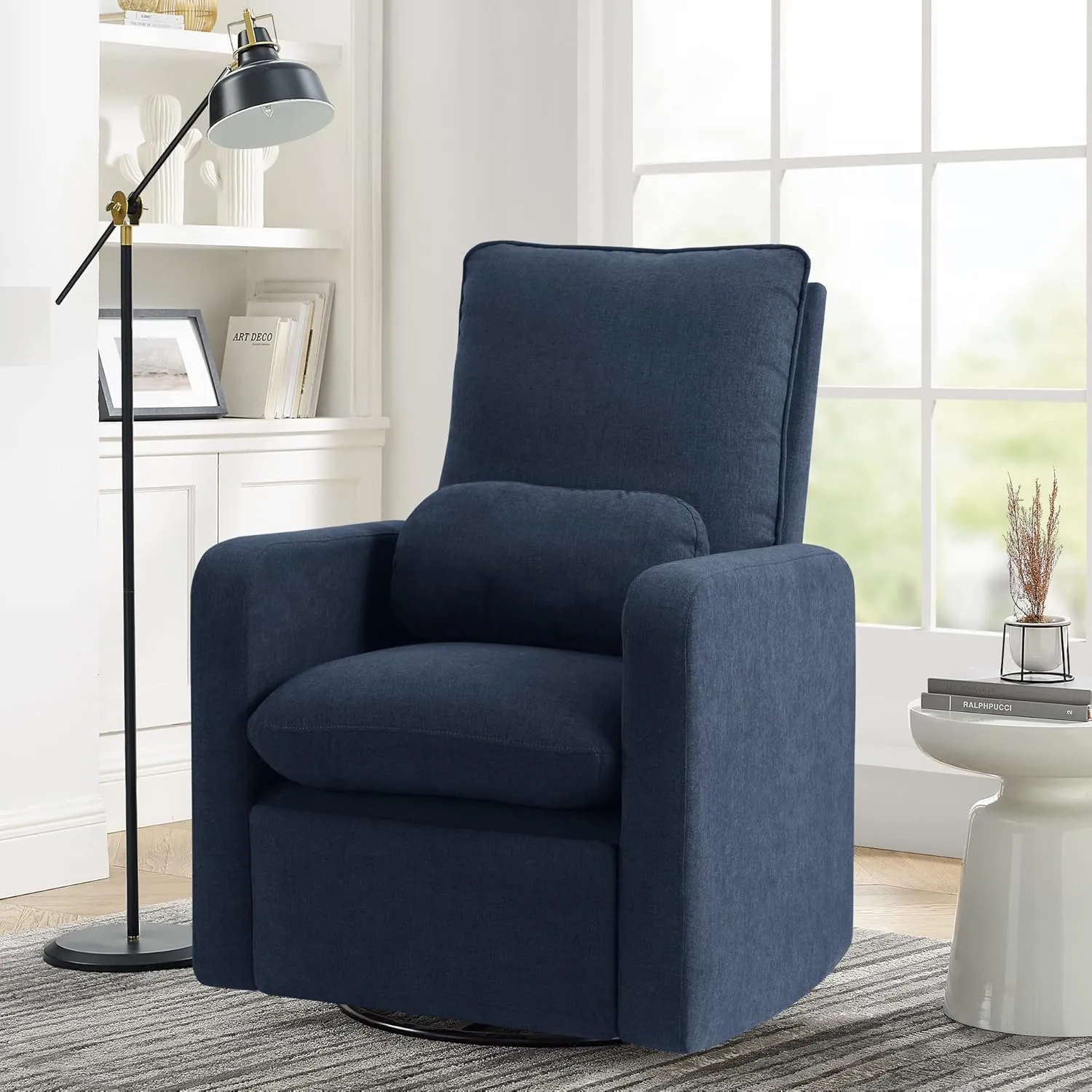 GAP babyGap Cloud Recliner with LiveSmart Evolve - Sustainable Performance Fabric, Sailor