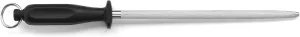 Güde Sigma Series Sharpening Steel 9-in, Black Choice Wood Handle