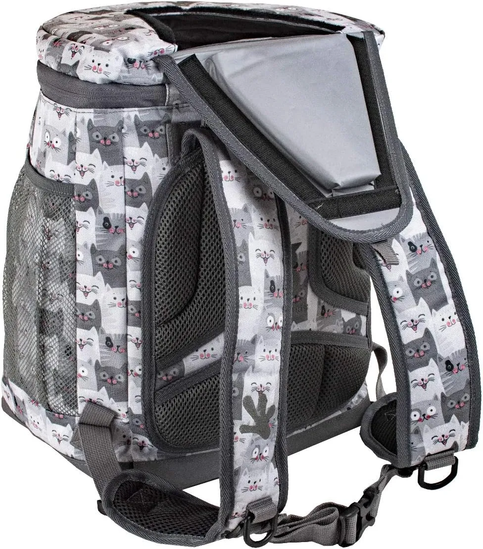 geckobrands Opticool Backpack Cooler – Insulated Leak-Proof Backpack for Travel and Outdoor Activities