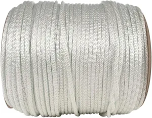 Golberg Diamond Braid Nylon Rope – 100% Nylon Utility Cord – Ideal for Camping, Outdoors, Boating, and Everyday Use – Made in The USA
