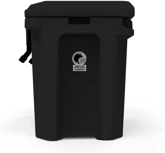 Grizzly 15 Cooler | 15 qt Ice Chest Durable Rotomolded Insulated | Made in USA | Warranty for Life | For Beach Boat Camping Fishing Hunting | G15
