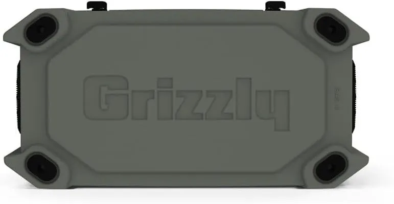 Grizzly 45 Cooler | 45 qt Ice Chest Durable Rotomolded Insulated | Made in The USA | Warranty for Life | for Beach Boat Camping Fishing Hunting | G45