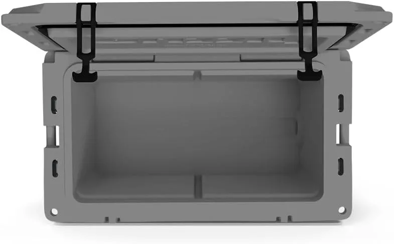 Grizzly 60 Cooler | 60 qt Ice Chest Durable Rotomolded Insulated | Made in USA | Warranty for Life | For Beach Boat Camping Fishing Hunting | G60