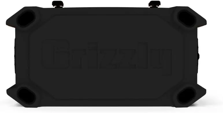 Grizzly 60 Cooler | 60 qt Ice Chest Durable Rotomolded Insulated | Made in USA | Warranty for Life | For Beach Boat Camping Fishing Hunting | G60