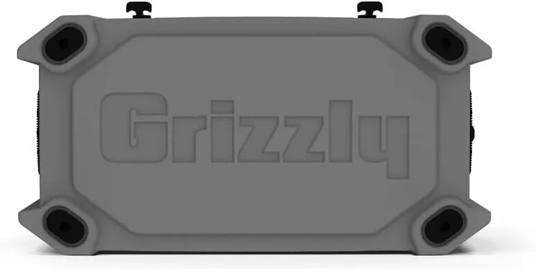 Grizzly 60 Cooler | 60 qt Ice Chest Durable Rotomolded Insulated | Made in USA | Warranty for Life | For Beach Boat Camping Fishing Hunting | G60