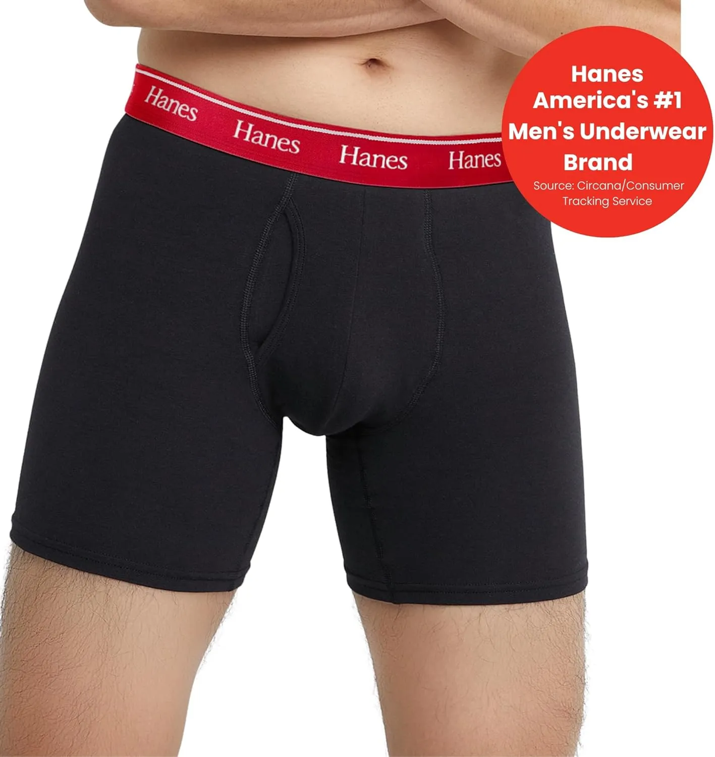 Hanes Originals Men’s Boxer Briefs & Trunks, Stretch Cotton Moisture-Wicking Underwear, Modern Fit Low Rise, Multipacks
