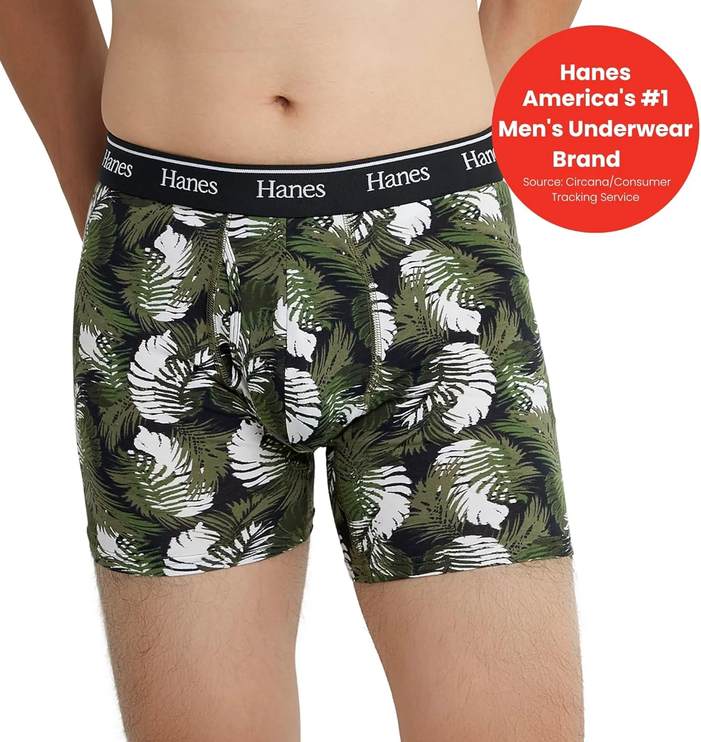 Hanes Originals Men’s Boxer Briefs & Trunks, Stretch Cotton Moisture-Wicking Underwear, Modern Fit Low Rise, Multipacks