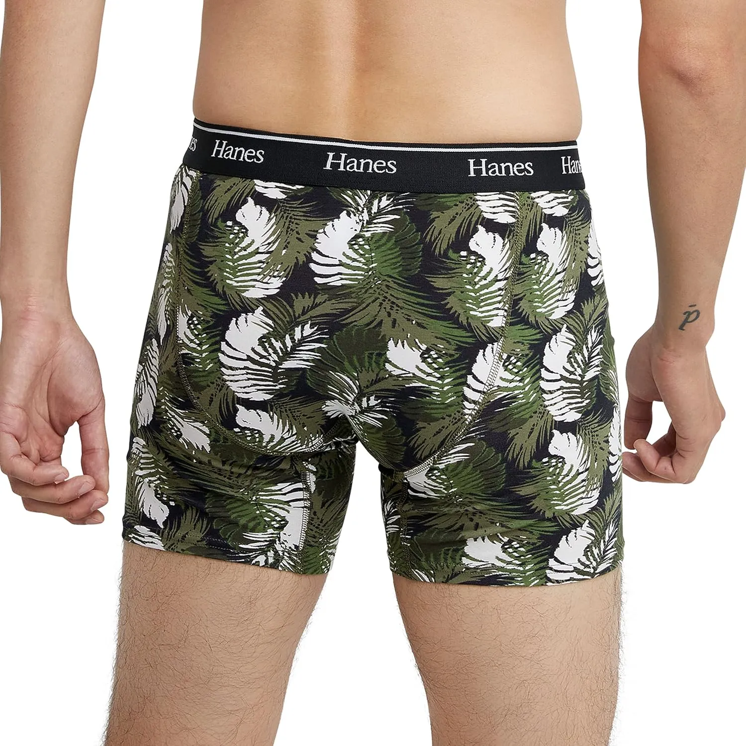 Hanes Originals Men’s Boxer Briefs & Trunks, Stretch Cotton Moisture-Wicking Underwear, Modern Fit Low Rise, Multipacks