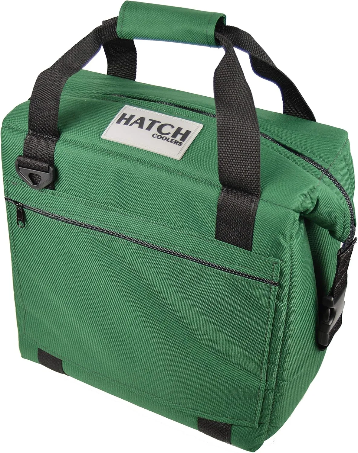 Hatch Coolers Canvas Soft Cooler with High-Density Insulation, Made in USA, 18-Can, Forest Green