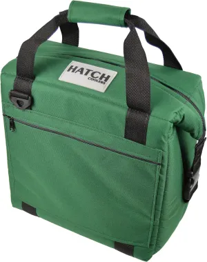 Hatch Coolers Canvas Soft Cooler with High-Density Insulation, Made in USA, 18-Can, Forest Green