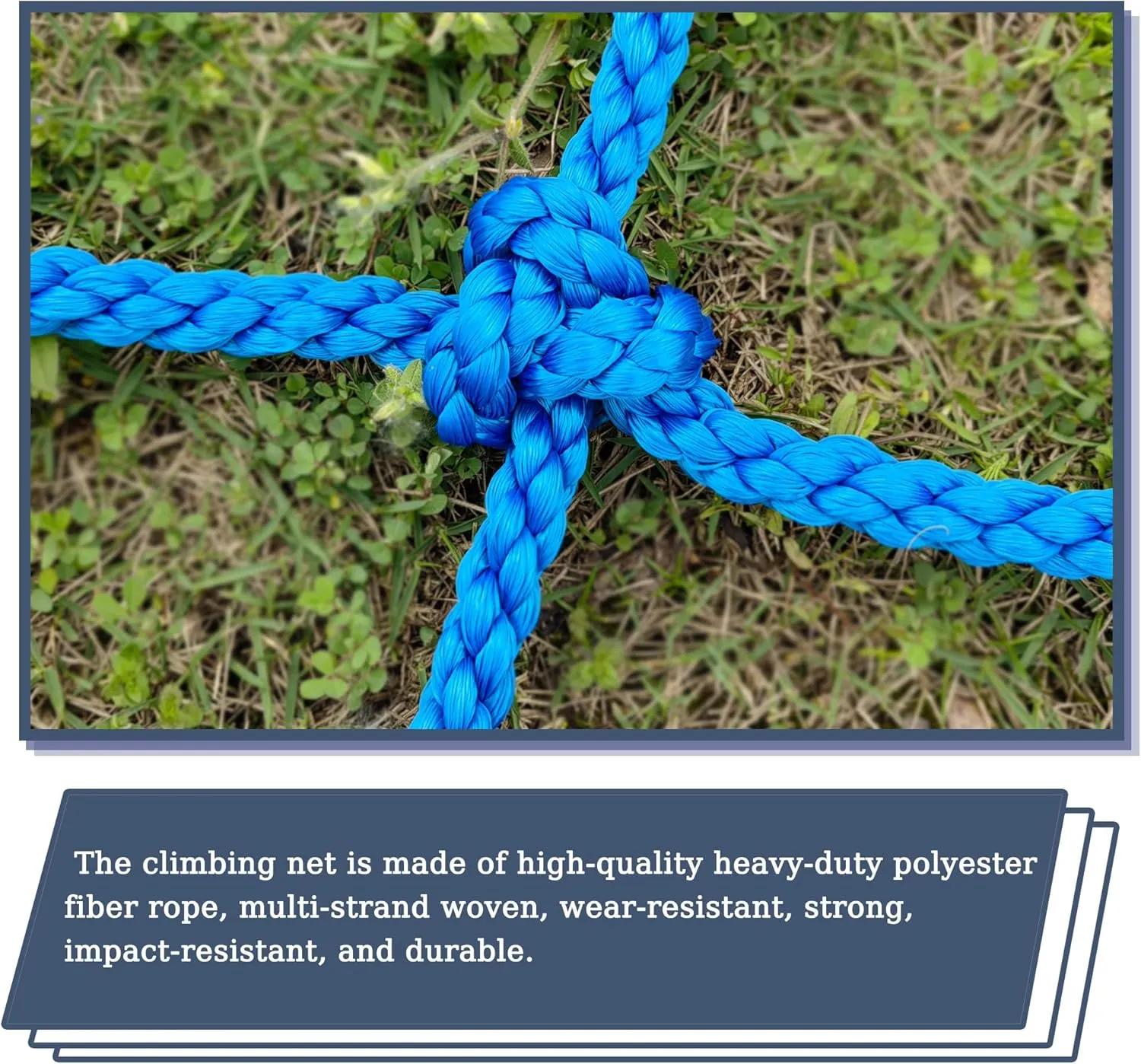 Heavy-Duty Climbing Net with 6 Sizes - Perfect for Kids, Versatile on Balcony, Railing Polyester Fiber, Exquisite Craftsmanship (4ft x 12ft)