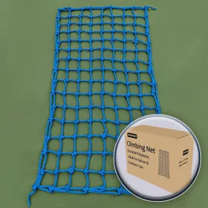 Heavy-Duty Climbing Net with 6 Sizes - Perfect for Kids, Versatile on Balcony, Railing Polyester Fiber, Exquisite Craftsmanship (4ft x 8ft)