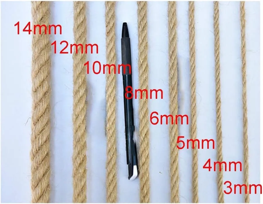 Heavy Duty Hemp Rope Climbing Net for Indoor and Outdoor Use Giant Mesh Cargo Net for Garden Decoration and Climbing Activities