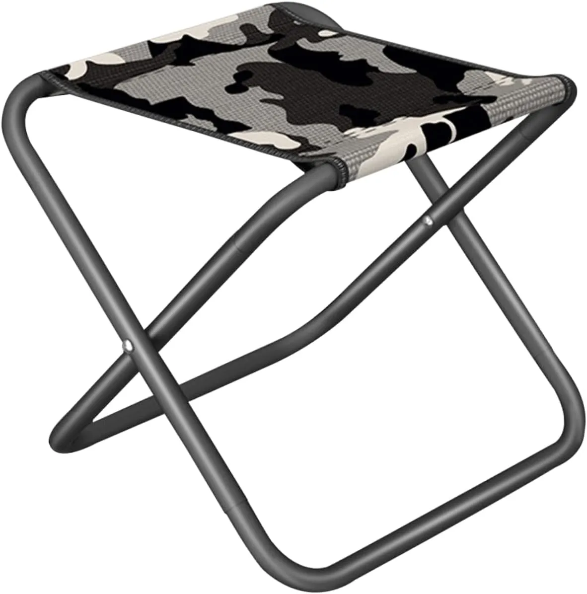 Hemoton Folding Stool for Camping Lightweight Portable Chair with Comfortable Design Ergonomic Collapsible Seat for Fishing Hiking Beach and Outdoor Activities Present