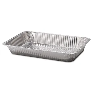 HFA® Aluminum Steam Table Pans, Full-Size Deep, 65 Gauge, 3.19" Deep, 12.19 x 20.75, 50/Carton