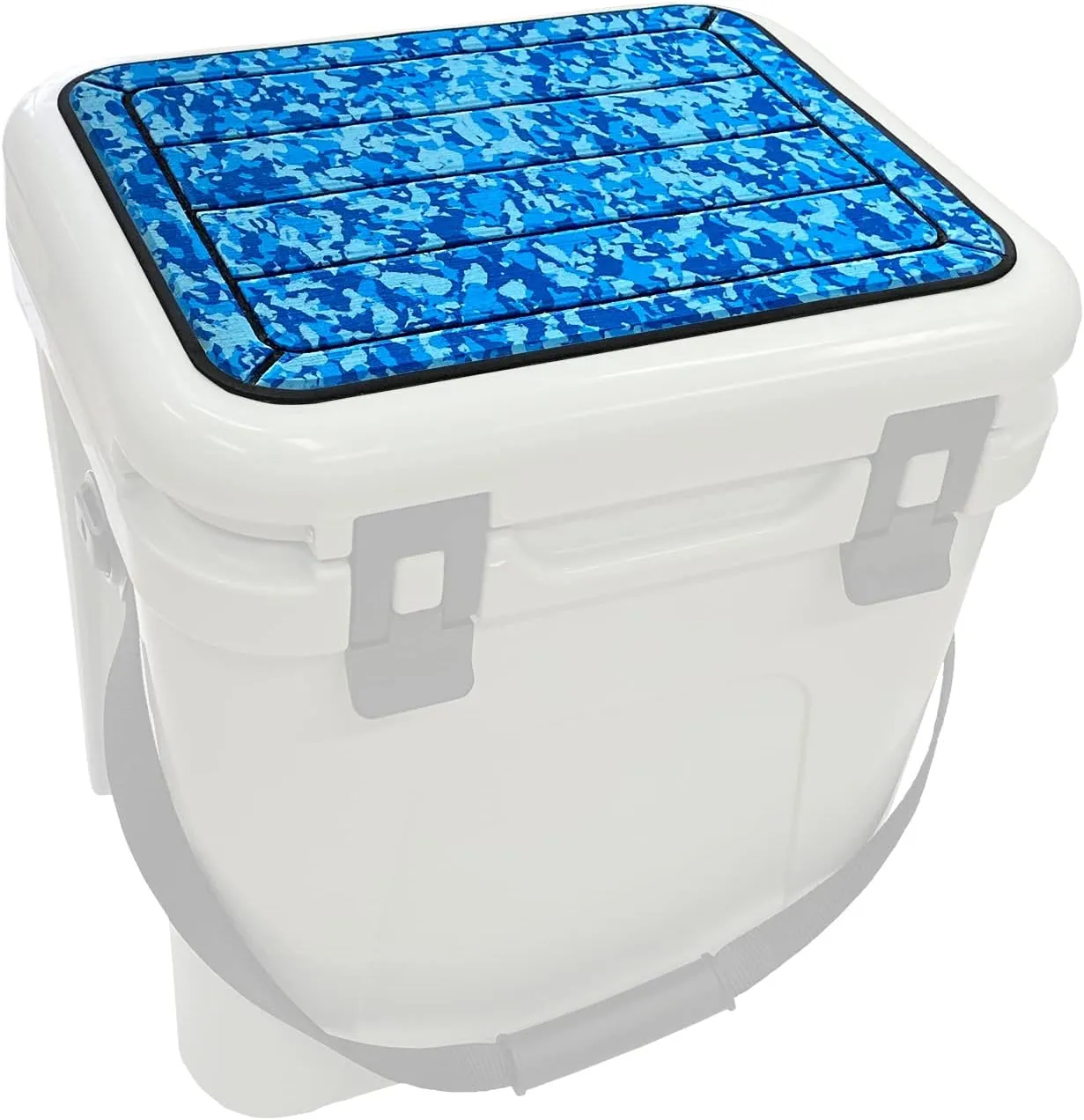 Hjdeck Cooler Pad for YETI Roadie 24 Cooler Seat Cushion Soft Self-Ahesive Cooler Pad Accessory