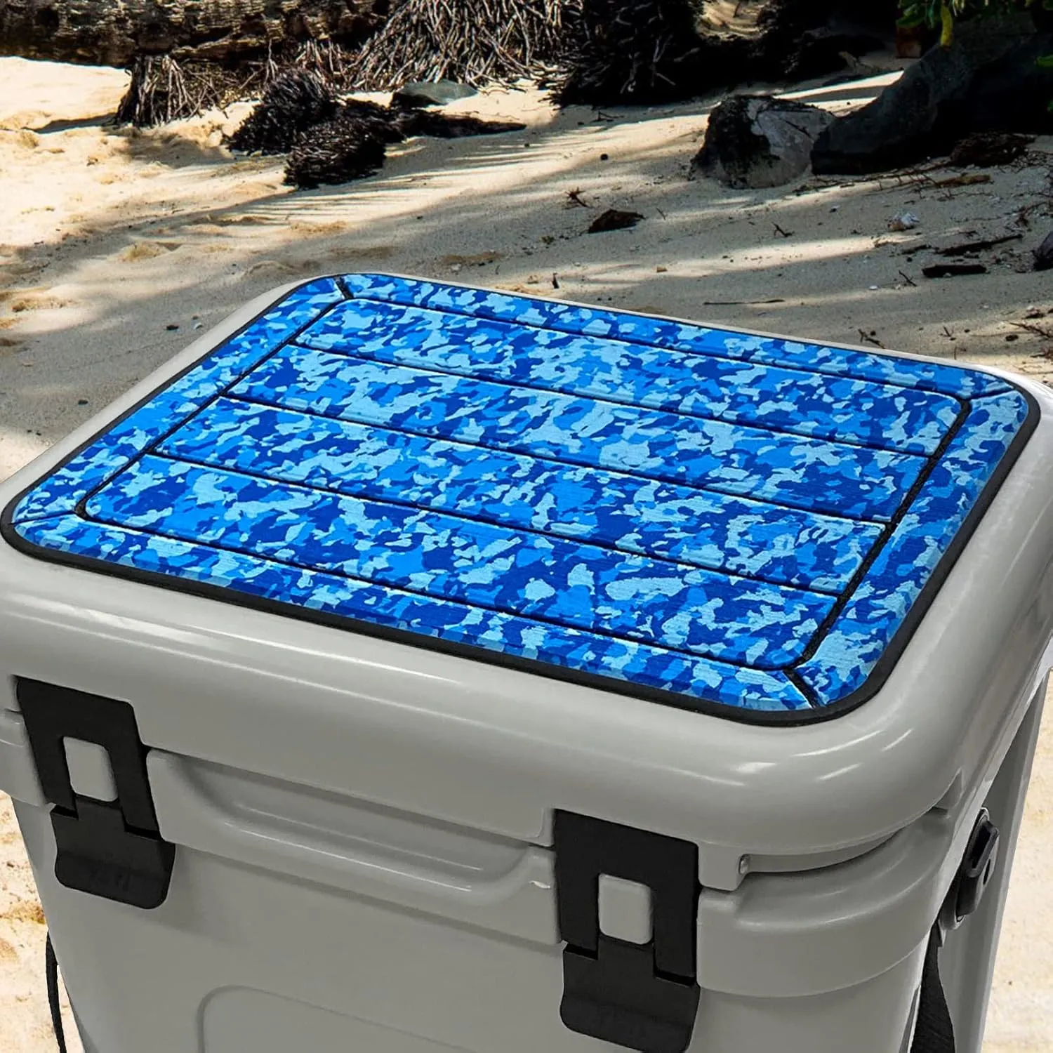 Hjdeck Cooler Pad for YETI Roadie 24 Cooler Seat Cushion Soft Self-Ahesive Cooler Pad Accessory