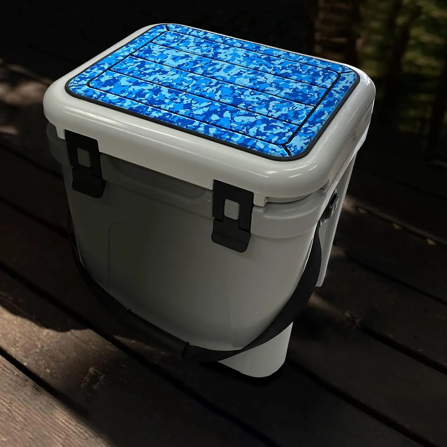 Hjdeck Cooler Pad for YETI Roadie 24 Cooler Seat Cushion Soft Self-Ahesive Cooler Pad Accessory