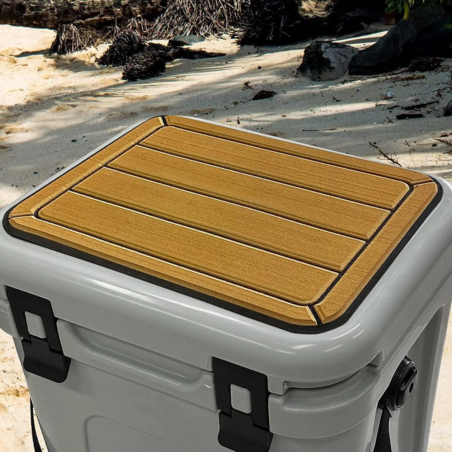 Hjdeck Cooler Pad for YETI Tundra 35L 45L 65L Cooler Seat Cushion Soft Self-Ahesive Cooler Pad Accessory