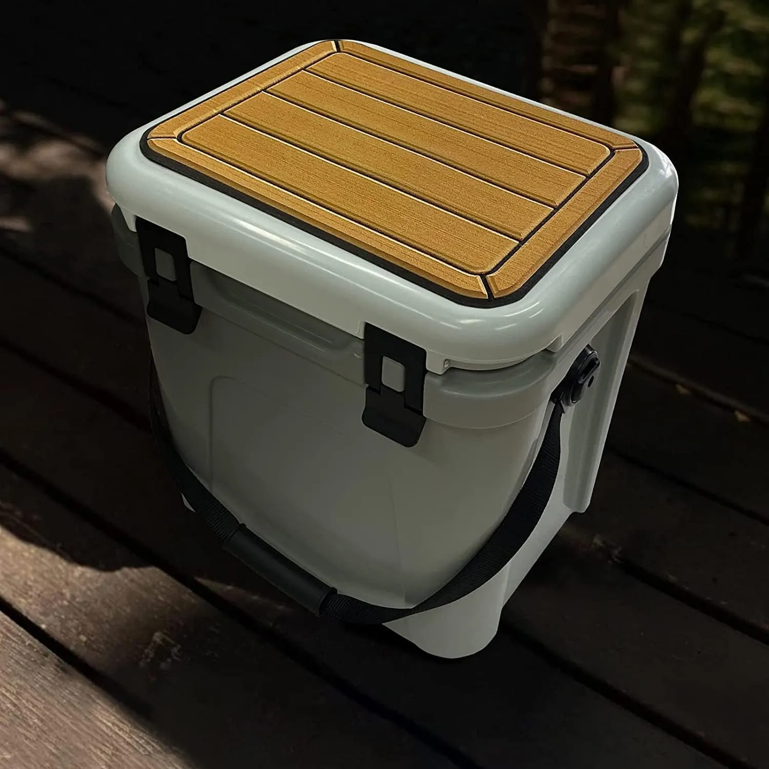 Hjdeck Cooler Pad for YETI Tundra 35L 45L 65L Cooler Seat Cushion Soft Self-Ahesive Cooler Pad Accessory