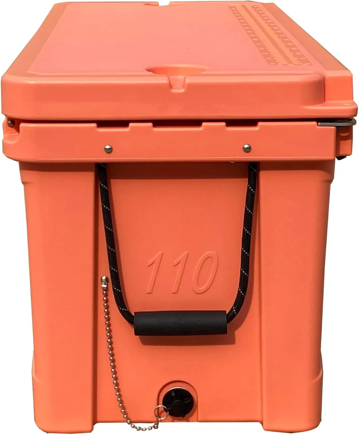 Hogg 65 qt Insulated Cooler with Wheels and Handles, Rolling Ice Chest with Wheels, Rotomolded Wheeled Coolers for Camping, Drinks, Outdoors, 65qt Blue