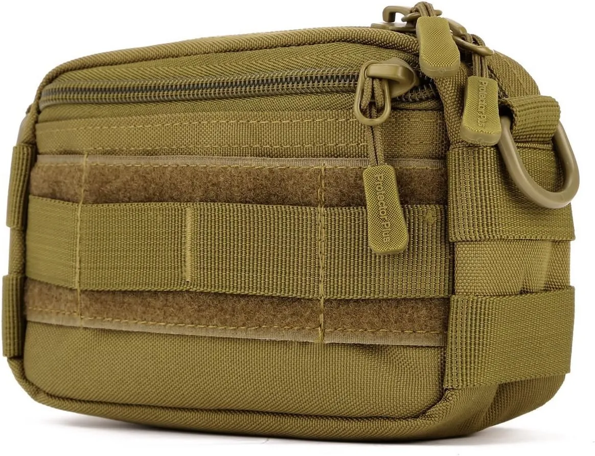 Huntvp Tactical Utility MOLLE Pouch Outdoor Casual Messenger Bag Military Waist Belt Bag Pack