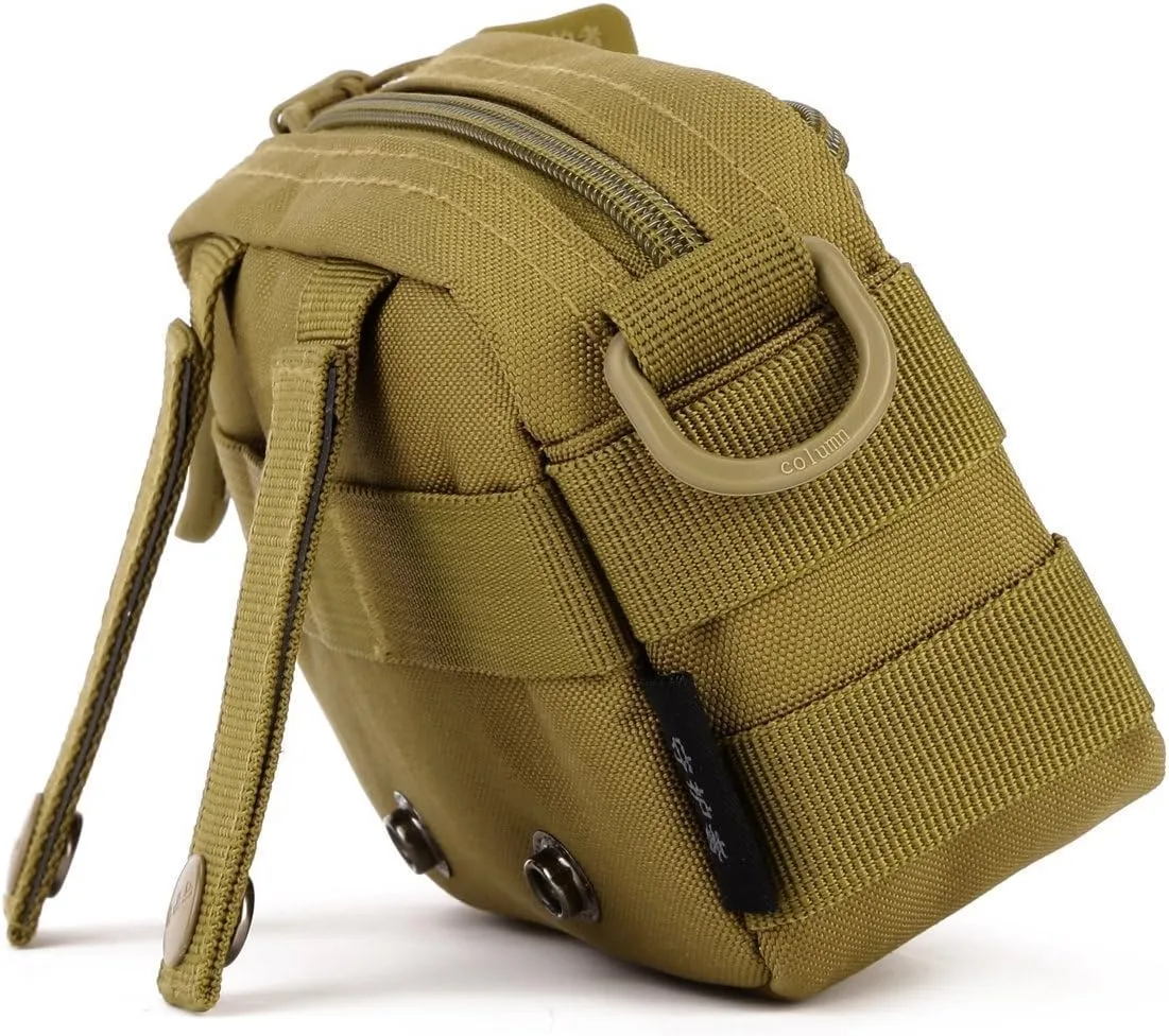 Huntvp Tactical Utility MOLLE Pouch Outdoor Casual Messenger Bag Military Waist Belt Bag Pack