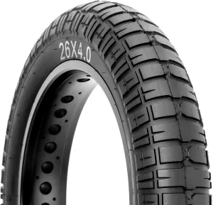 Hycline Ebike Fat Replacement Tire: 20x4.0/20x4.5/20x5.0/26x4.0 Inch Folding Puncture Resistant Fat Tires for Electric Bike, MTB, Heavy Duty, All-Terrain High-Density Tire for Street/Trail Riding