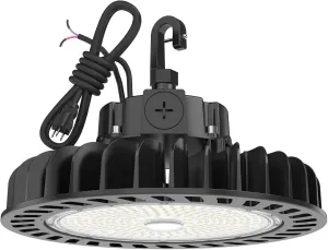 HYPERLITE UFO LED High Bay Light 200W 29,000LM (145LM/W) 1-10V Dimmable, UL Listed 4000K High Bay LED Light for Shop Gym Stadium Exhibition Hall, Alternative to 850W MH/HPS, 5-Year Warranty