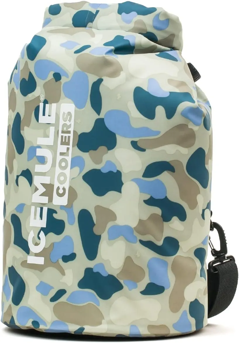 ICEMULE Classic Collapsible Sling Strap Cooler Hands Free, 100% Waterproof, Floats, 24  Hours Cooling, Soft Sided Cooler for the Beach, Concerts, Traveling, RV-ing, Hiking, Kayaking, Camping & Fishing