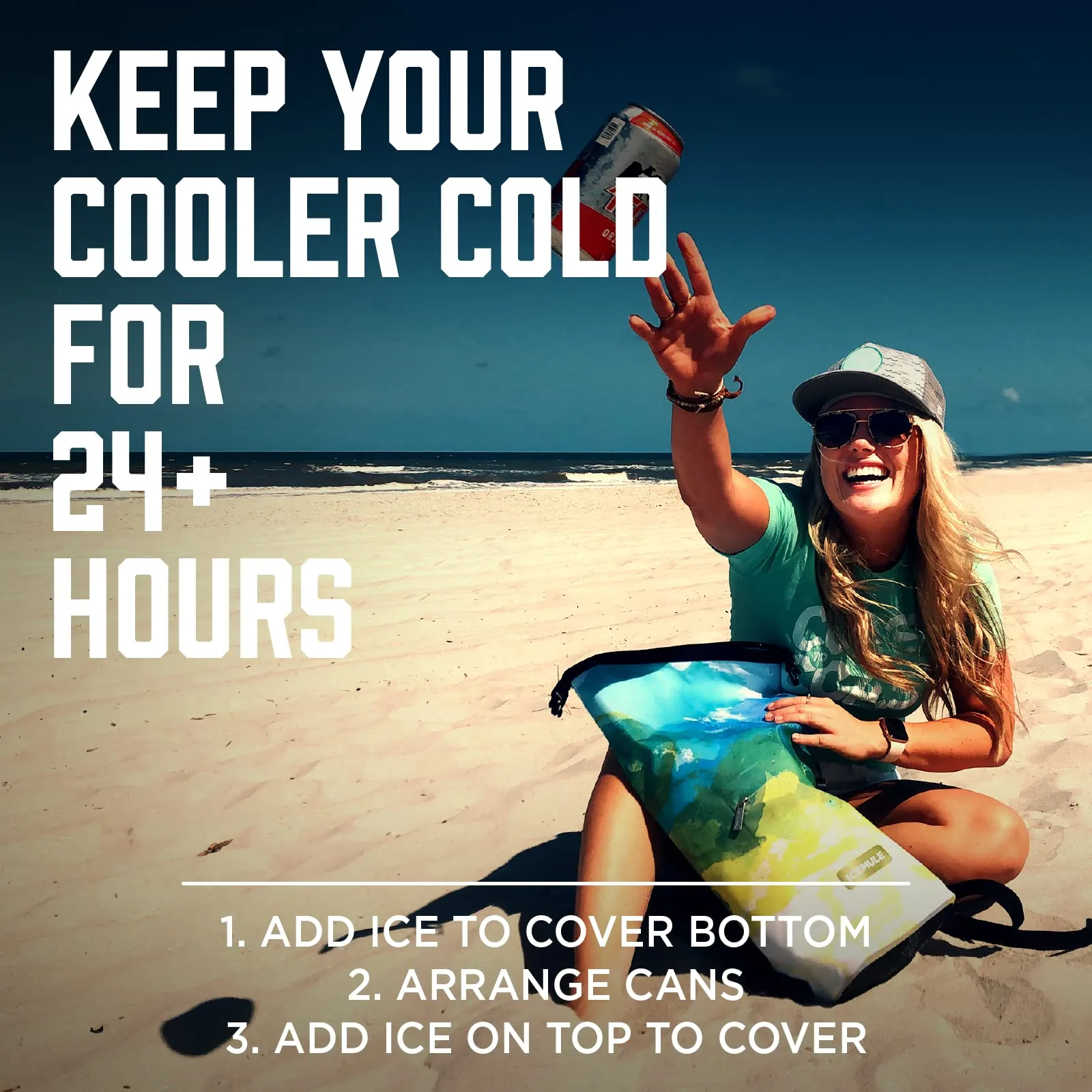 ICEMULE Jaunt Collapsible Backpack Cooler – Hands Free, 100% Waterproof, 24  Hours Cooling, Soft Sided Cooler Small - 9L Snow Grey