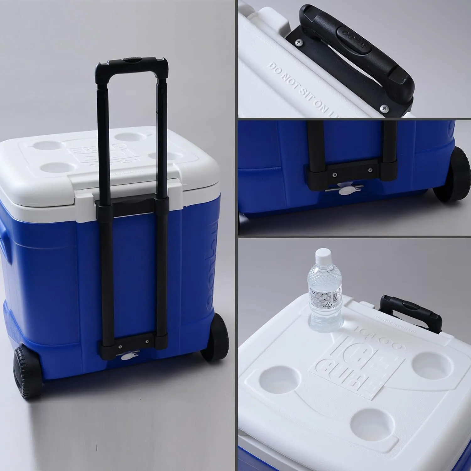 IGLOO Ice Cube Wheeled Roller Cooler