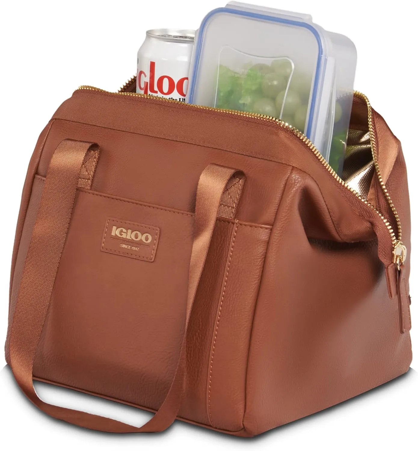 Igloo Premium Luxe Leather Soft Sided Insulated Cooler Bags