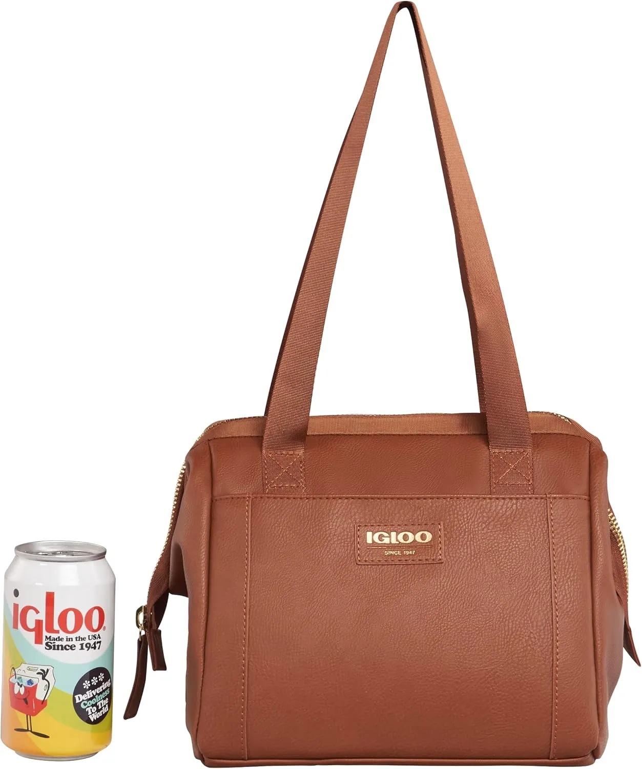 Igloo Premium Luxe Leather Soft Sided Insulated Cooler Bags